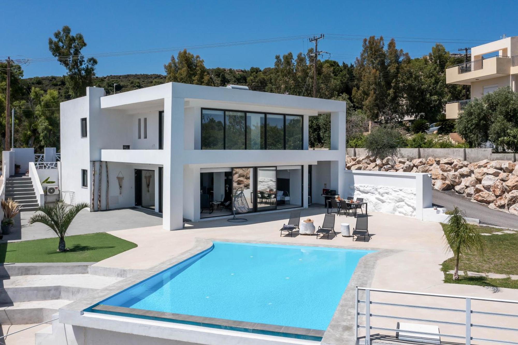 Habitat Inn Faliraki View Villa Rhodes Kalithies Exterior photo